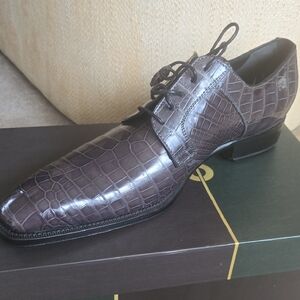 Authentic Alligator Gray